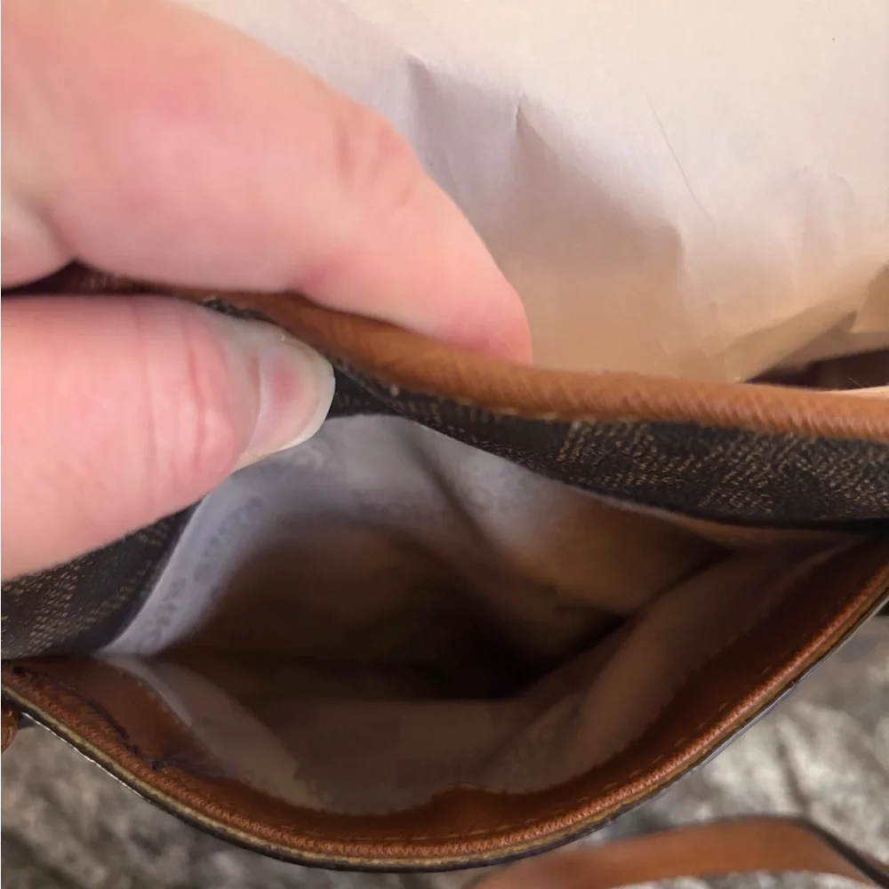 Michael Kors Signature Brown Tote - Picture 4 of 12